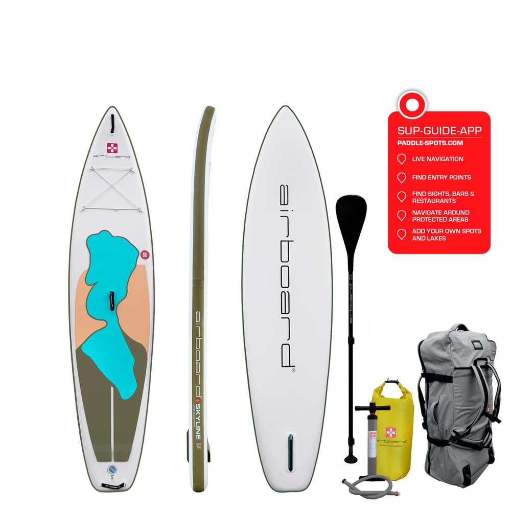 SUP Skyline 11'6" Zugersee Stand up paddle Airboard 491092000000 N. figura 1