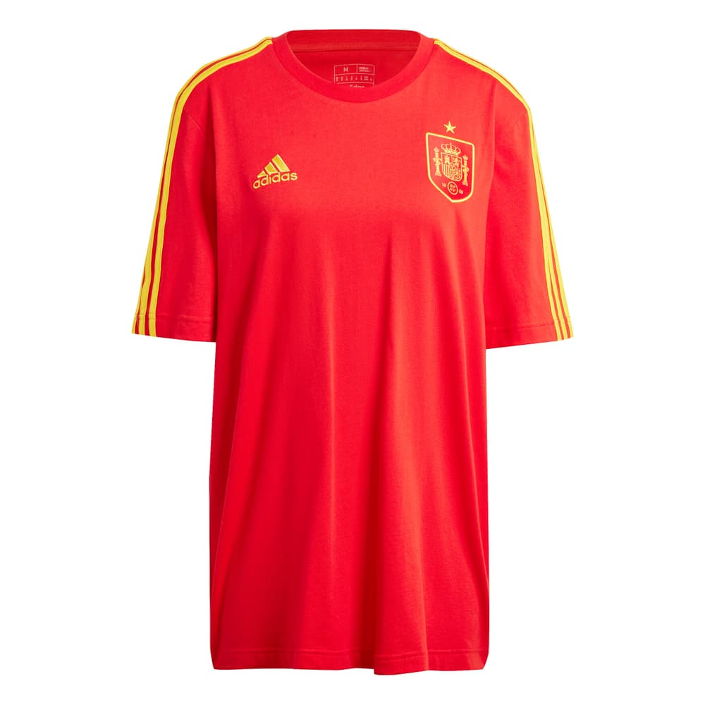 T-shirt Espagne T-shirt Adidas 491135800330 Taille S Couleur rouge Photo no. 1