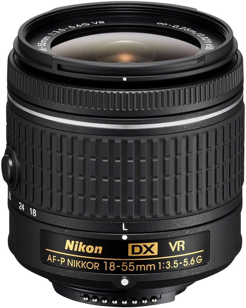 AF-P DX 18-55mm F3.5-5.6 G VR Obiettivo Nikon 79343070000018 No. figura 1
