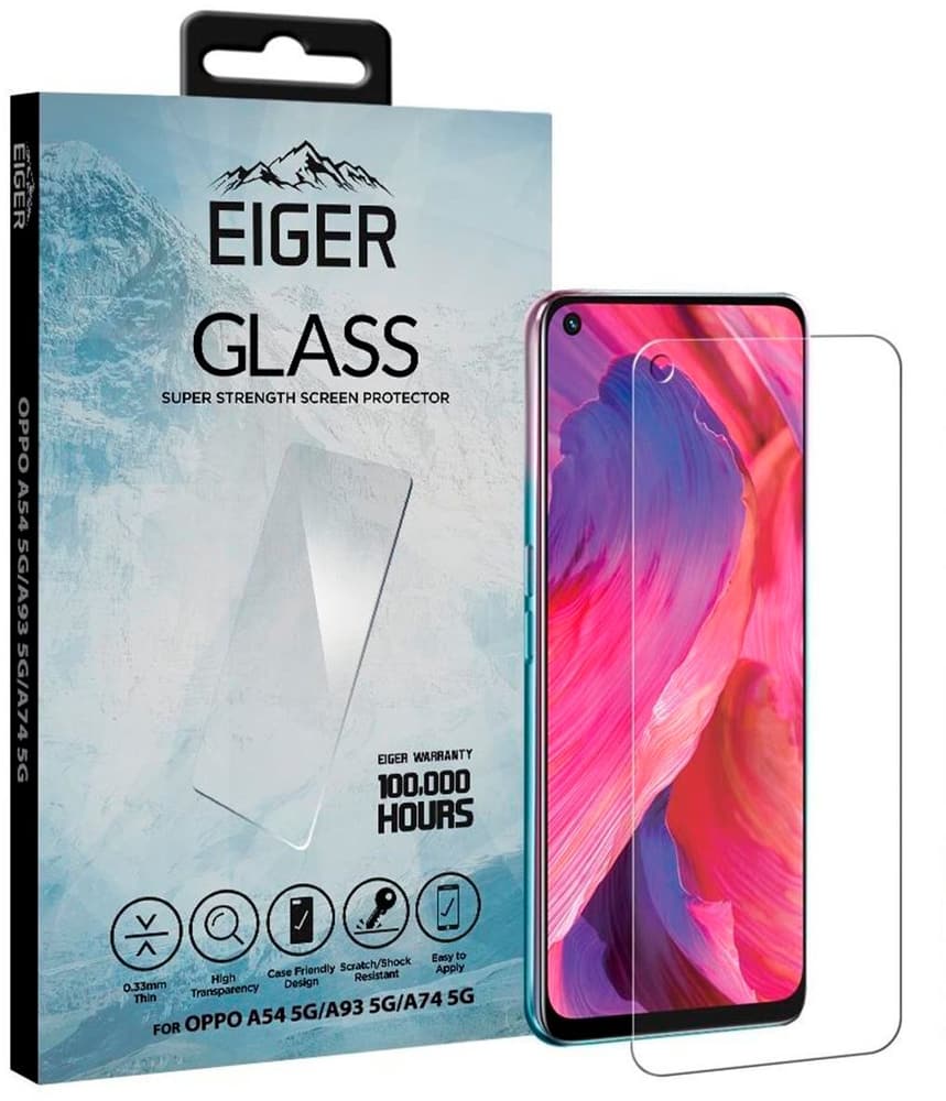 2.5D Glass Clear Protection d’écran pour smartphone Eiger 785302421870 Photo no. 1