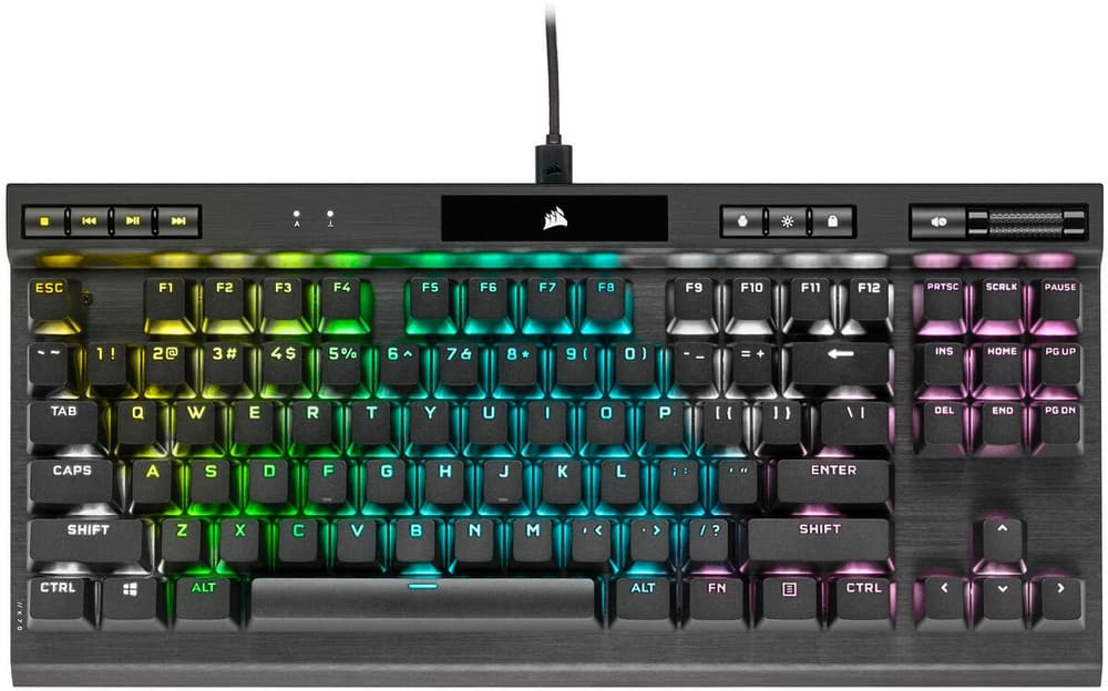 K70 RGB Gaming Tastatur Corsair 785300191403 Bild Nr. 1