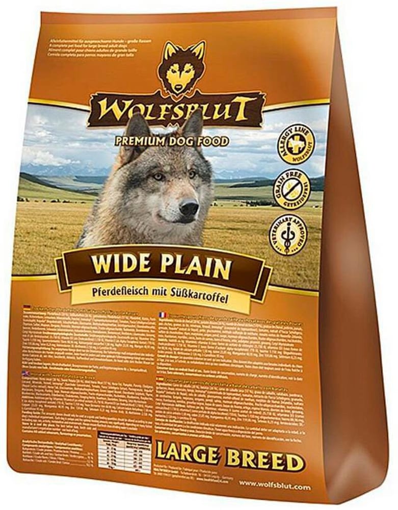Dog Wide Plain Large Breed Trockenfutter Wolfsblut 785300193861 Bild Nr. 1
