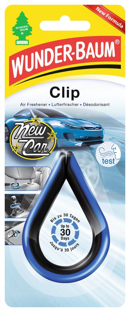 Clip New Car Deodorante per ambiente WUNDER-BAUM 620691700000 N. figura 1