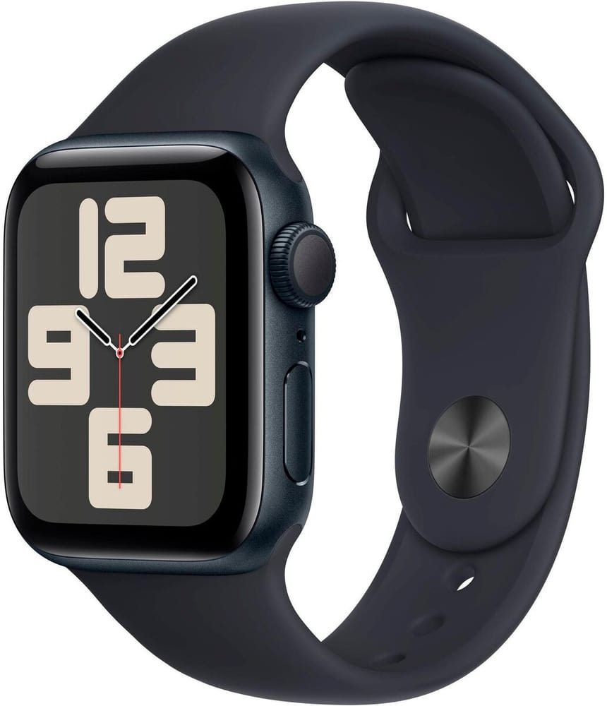 Watch SE 2023 40 mm GPS Alu Sport Mitternacht L/M Smartwatch Apple 785302428109 Bild Nr. 1