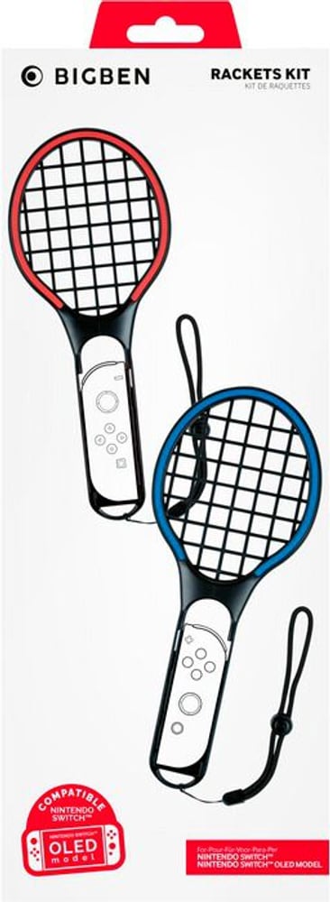 Tennis Rackets Duo Pack - black [NSW] Zubehör Gaming Controller Bigben 785302407605 Bild Nr. 1