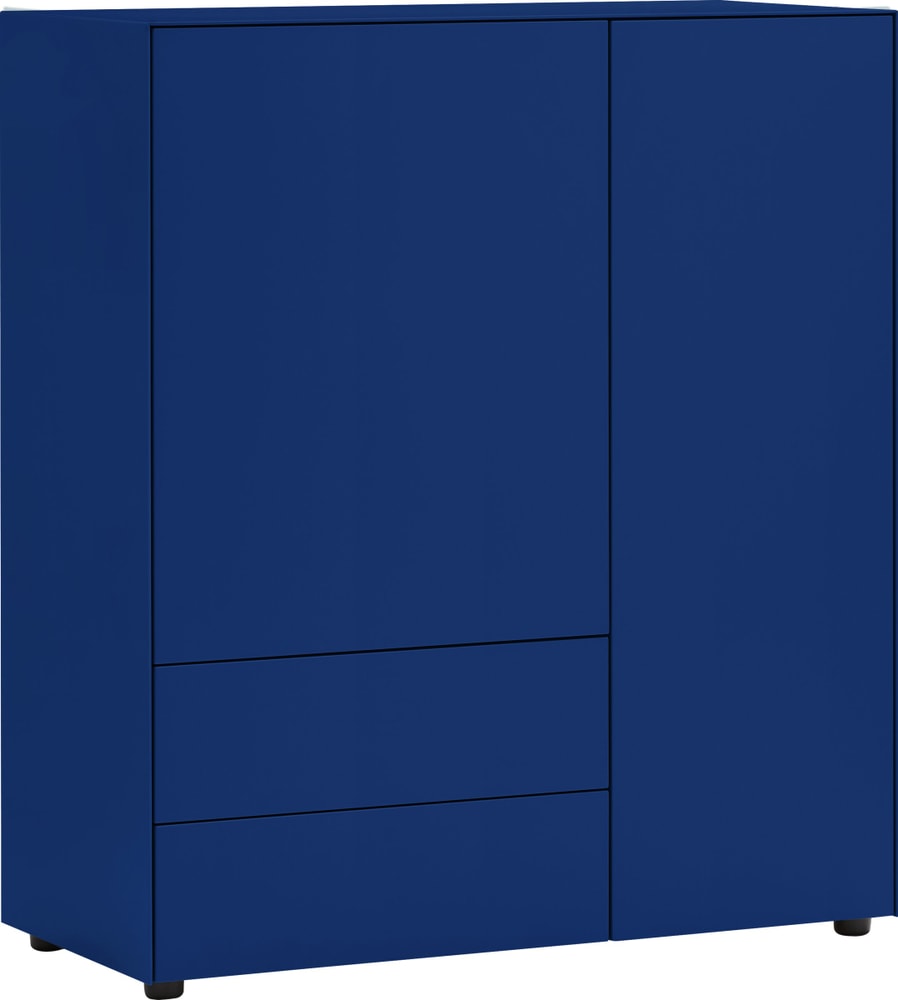 LUX Highboard 400840700040 Grösse B: 100.0 cm x T: 46.0 cm x H: 111.5 cm Farbe Blau Bild Nr. 1