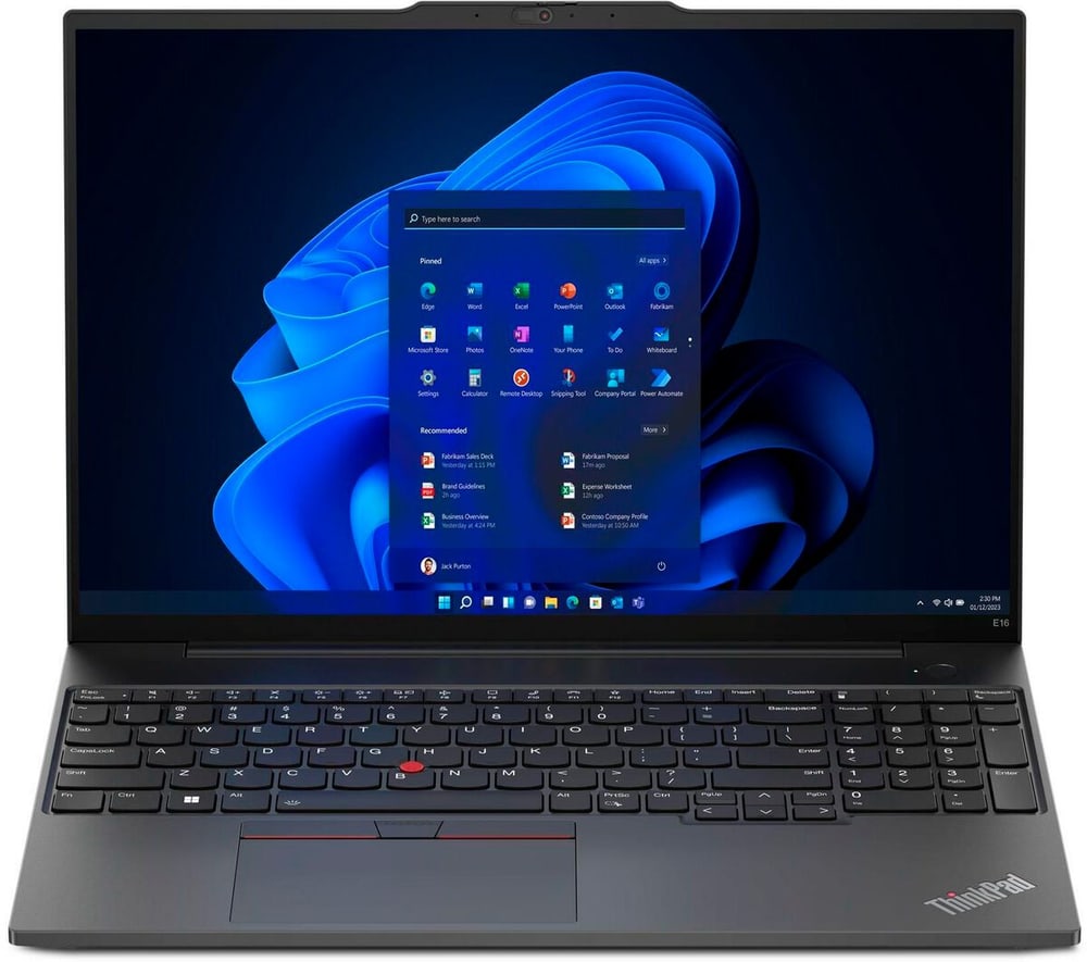 ThinkPad E16 Gen 1, Ryzen 5, 16 GB, 512 GB Laptop Lenovo 785302416127 Bild Nr. 1