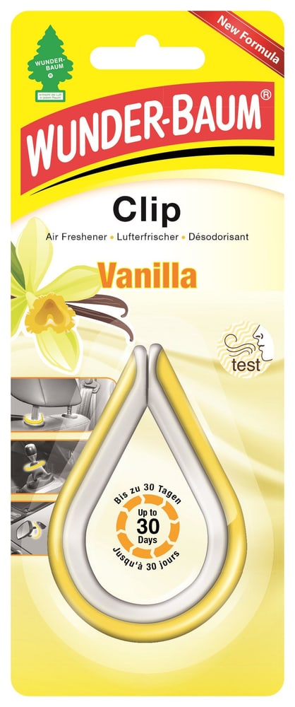 Clip Vanilla Deodorante per ambiente WUNDER-BAUM 620682300000 N. figura 1