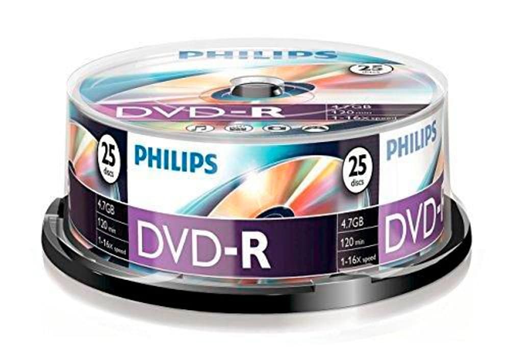 DVD-R 4.7 GB 25-Spindel DVD Rohlinge Philips 787241600000 Bild Nr. 1