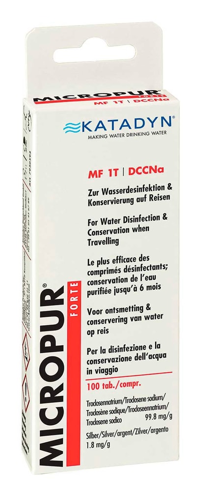 Micropur Forte MF 1T Désinfection de l'eau Katadyn 491277500000 Photo no. 1