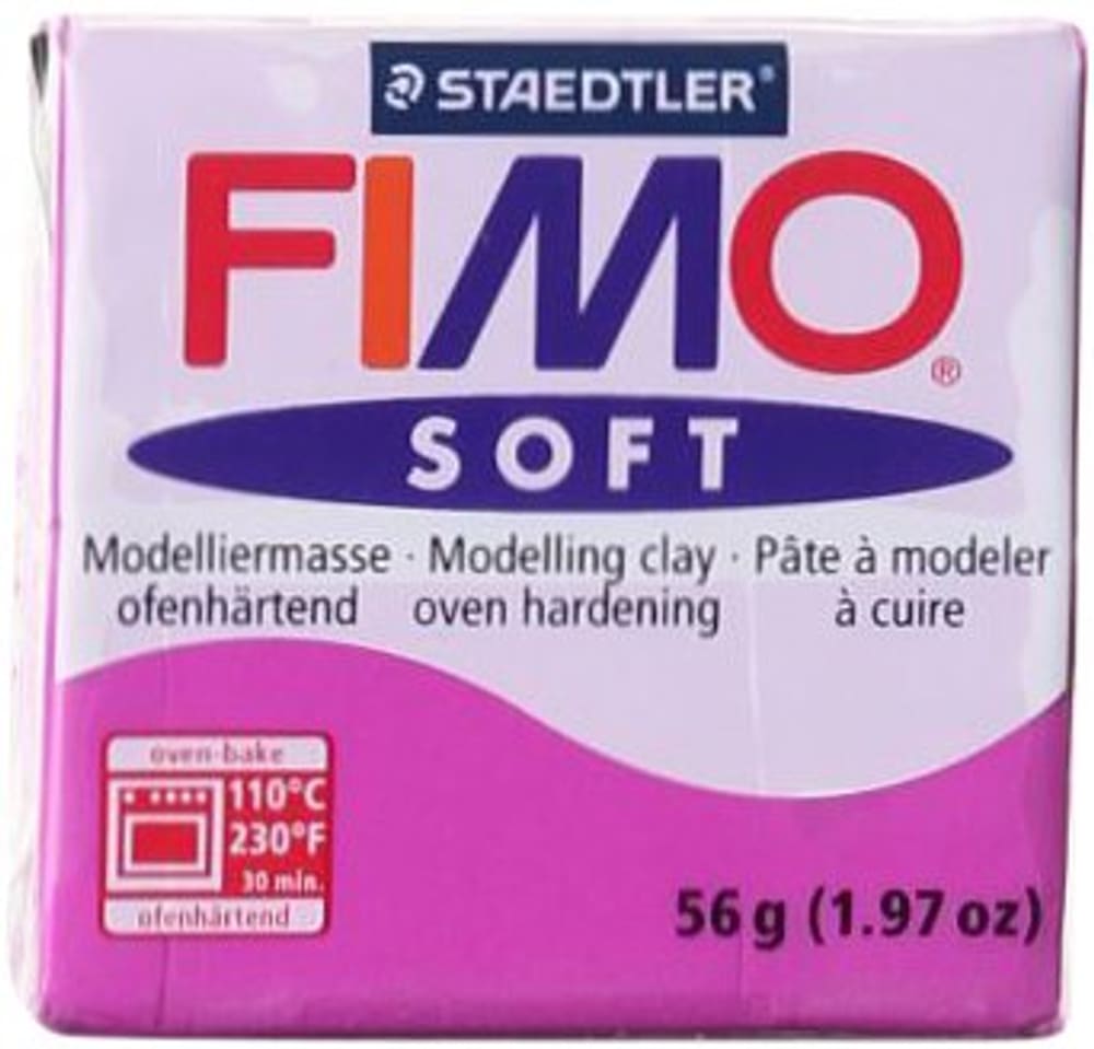 Soft Fimo Soft  Block Violett Knete Fimo 664509620061 Farbe Violett Bild Nr. 1
