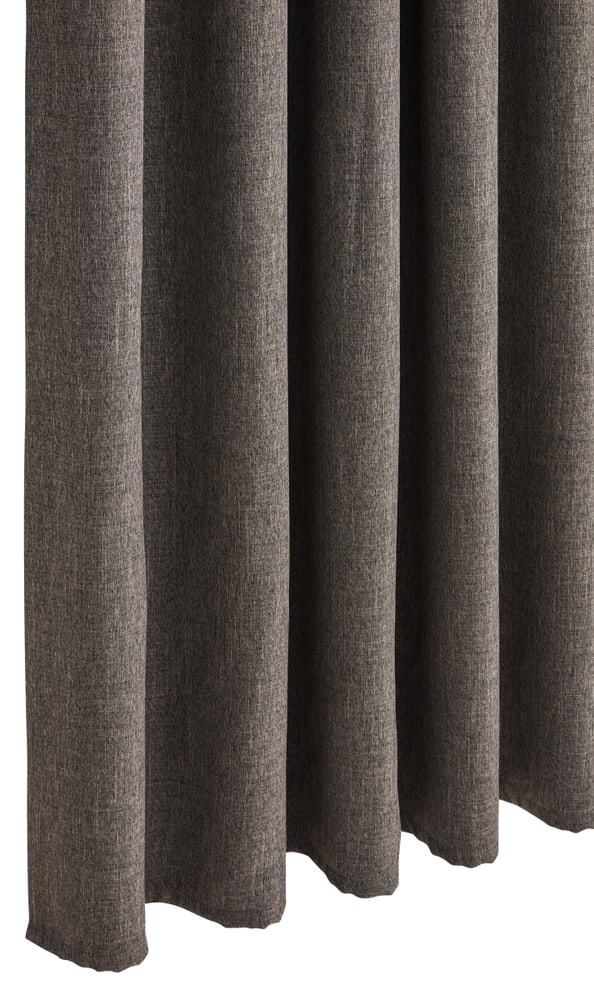 NICOLAS II Fertigvorhang lichtdicht NICOLAS II Fertigvorhang lichtdicht 432104821870 Farbe Braun Grösse B: 300.0 cm x H: 260.0 cm Bild Nr. 1