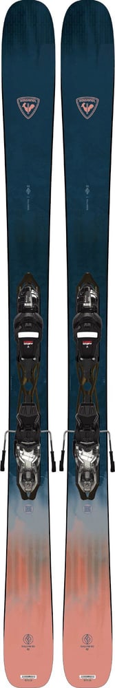 Rallybird 92 inkl. XPress 11 GW Skis All Mountain avec fixations Rossignol 464318515422 Couleur bleu foncé Longueur 154 Photo no. 1