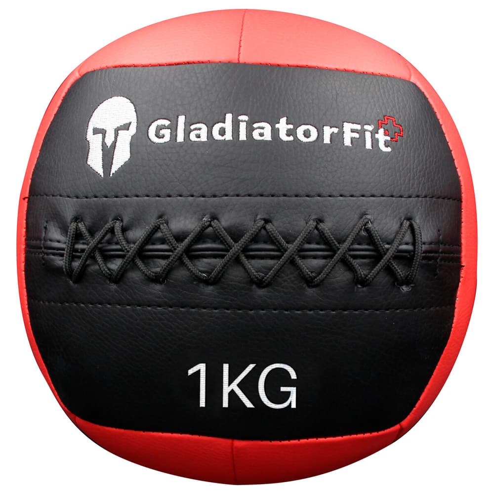 Wall Ball ultra-résistant en cuir synthétique | 1 KG Médecine ball GladiatorFit 469405700000 Photo no. 1