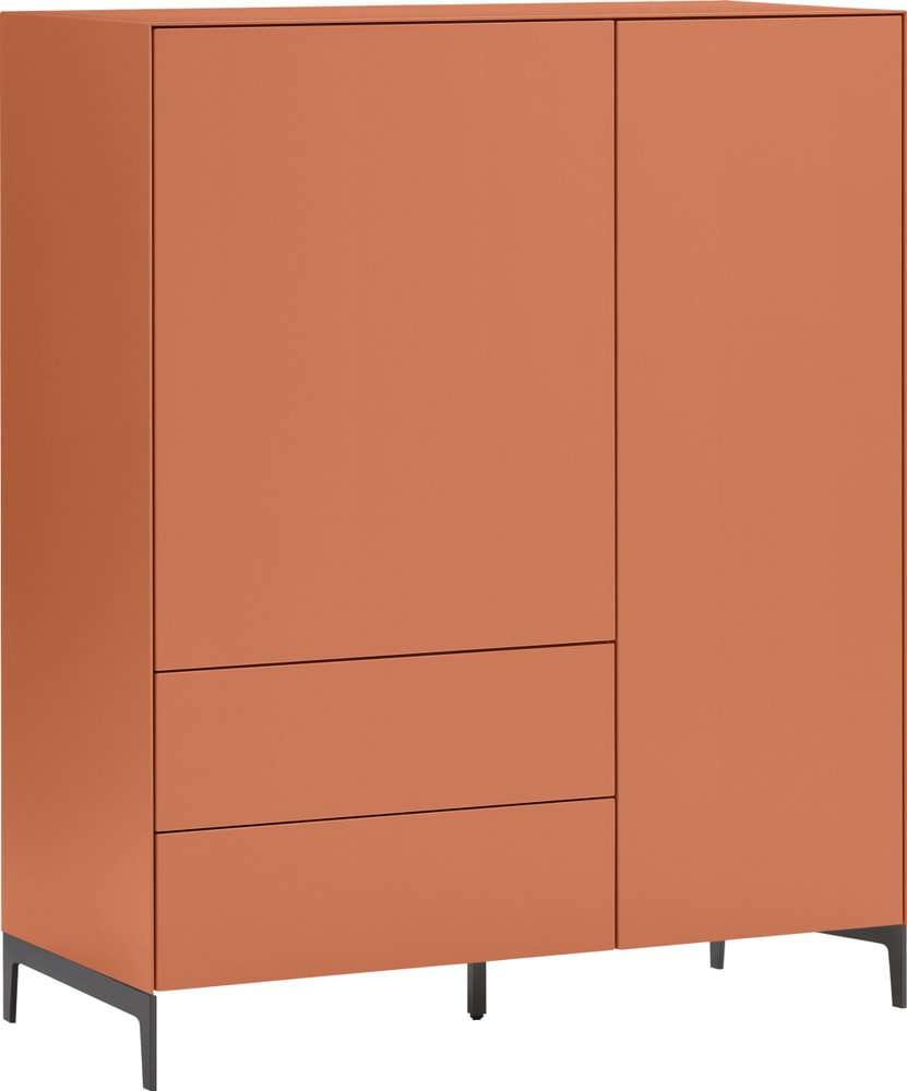 LUX Highboard 400848500000 Dimensioni L: 100.0 cm x P: 46.0 cm x A: 123.5 cm Colore Terra N. figura 1