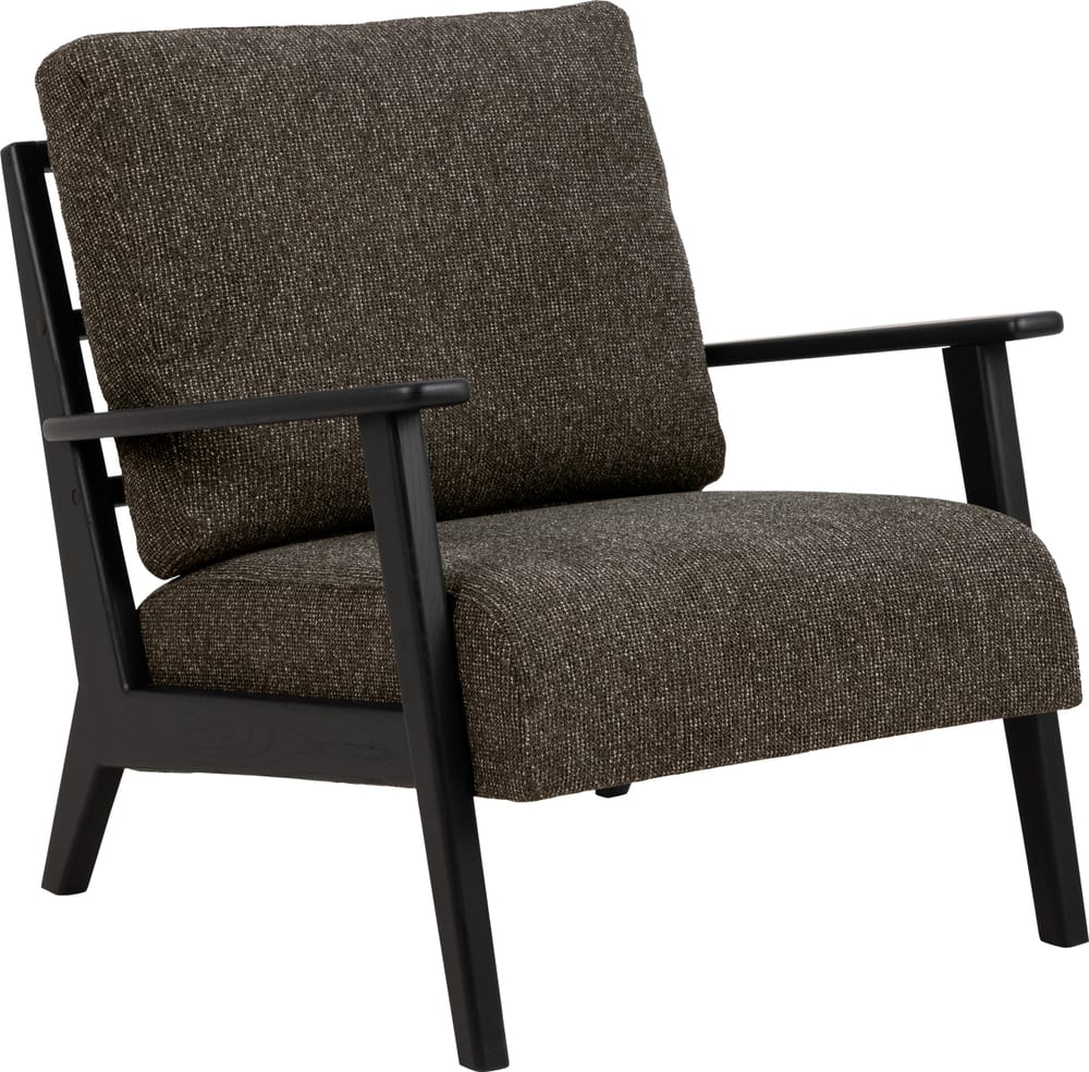 FAUSTO Fauteuil 403901507084 Dimensions L: 83.0 cm x P: 75.0 cm x H: 80.0 cm Couleur Anthracite Photo no. 1