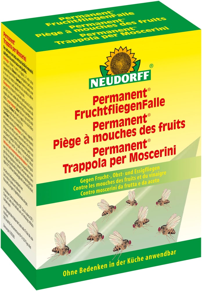 Permanent Fruchtfliegen Falle Insektenfalle Neudorff 658415600000 Bild Nr. 1