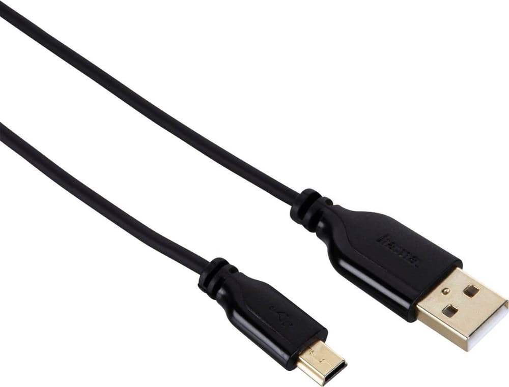 USB-2.0-Anschlusskabel, A-Stecker - Mini-B-St. (B5 Pin), 0,75 m USB Kabel Hama 785300174932 Bild Nr. 1