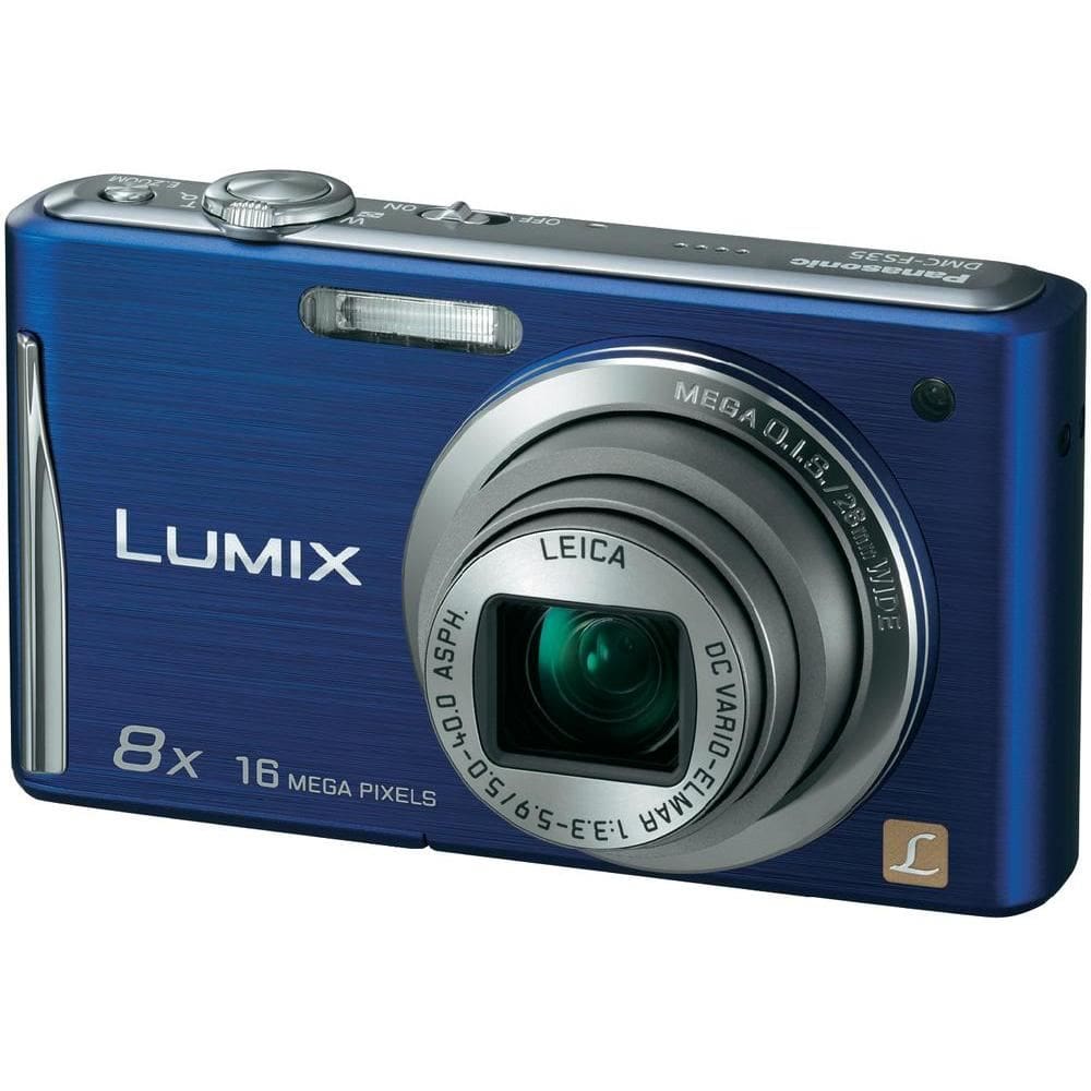 Panasonic DMC-FS35EG-A Blue Kompaktkamer 95110002931313 Bild Nr. 1