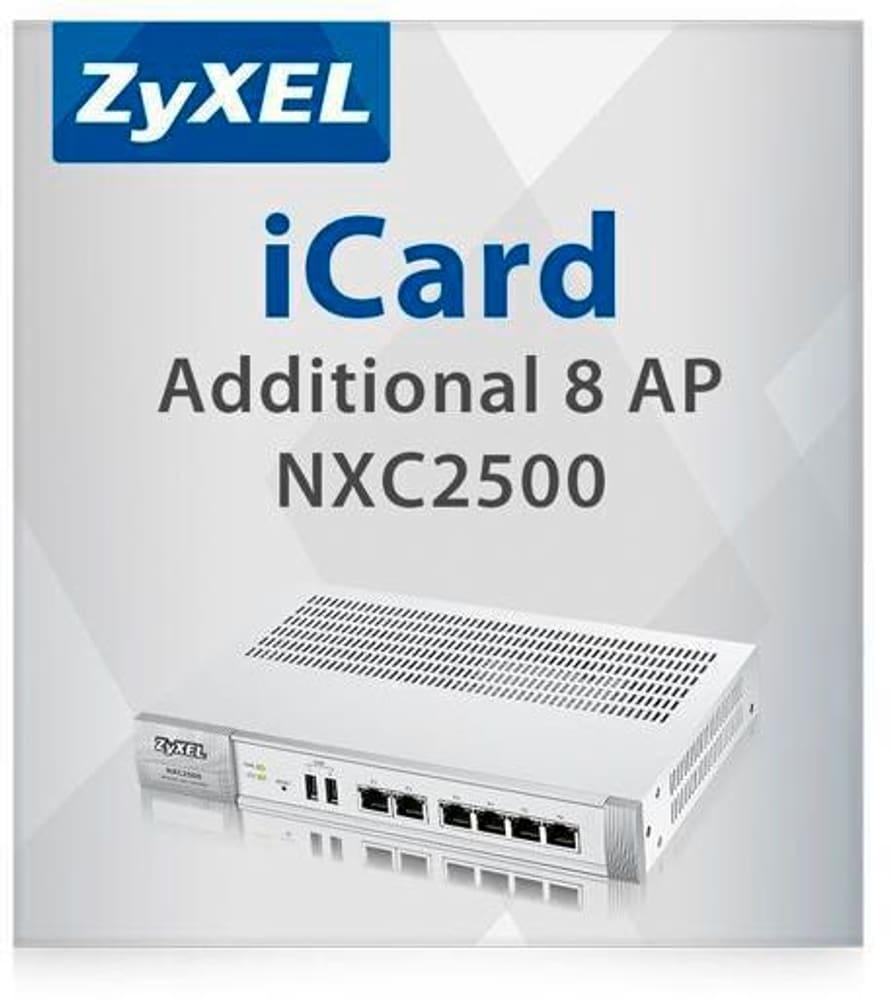 iCard NXC2500 WLAN-Controller +8 AP's Unbegrenzt Access Point ZyXEL 785302427796 Bild Nr. 1