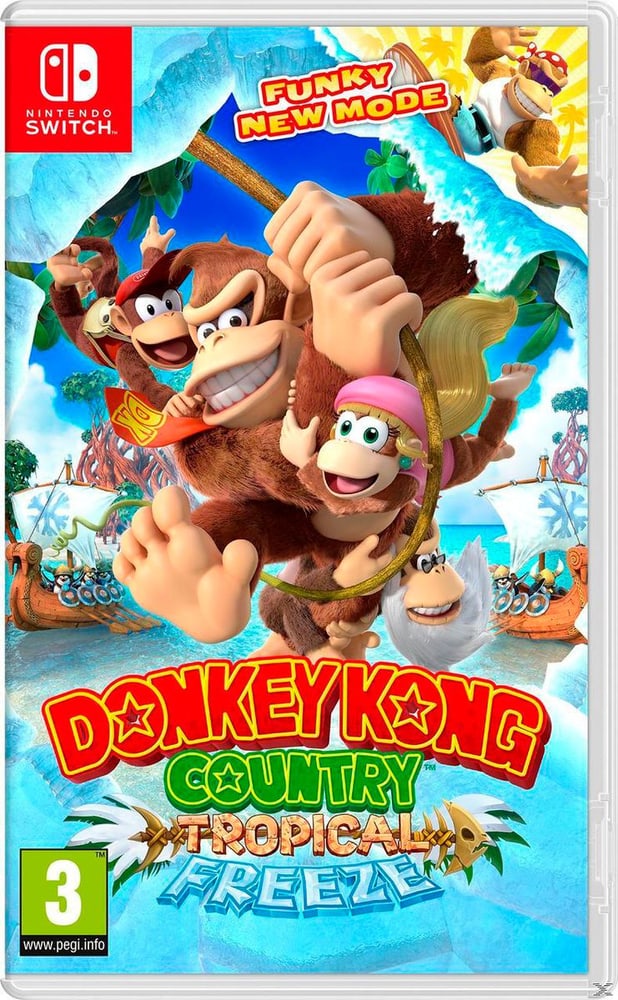Donkey Kong Country: Tropical Freeze (D) Game (Box) Nintendo 785300132495 N. figura 1