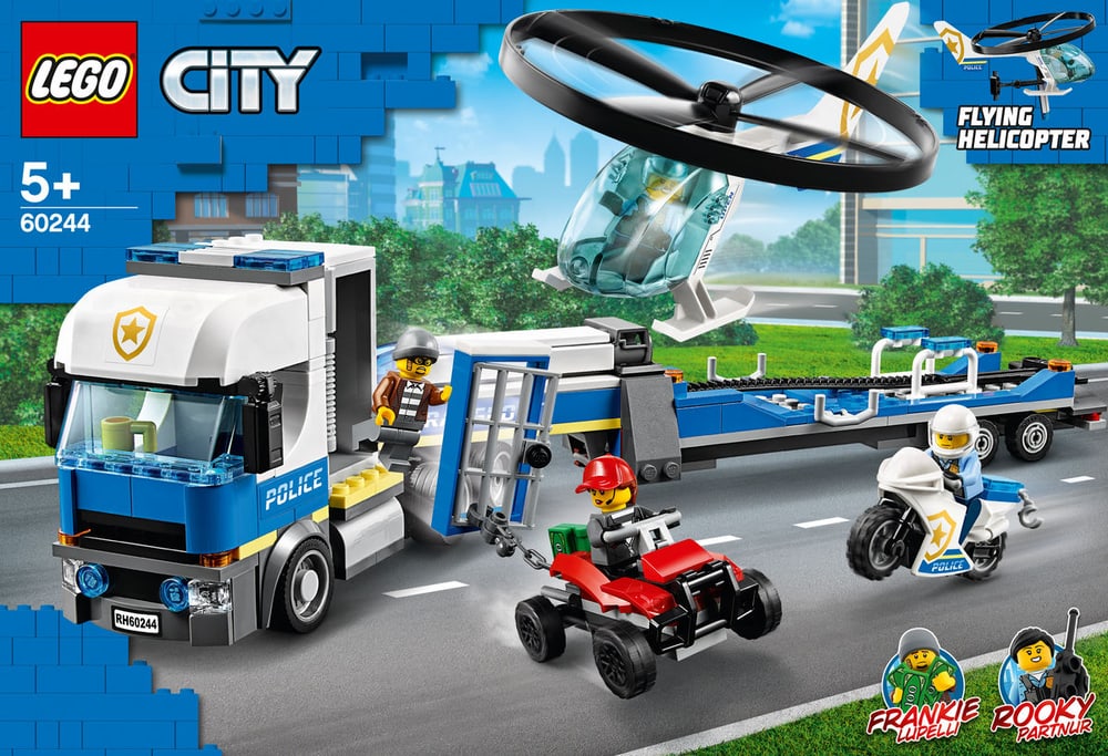 CITY 60244 Polizeihubschrauber-Transport LEGO® 74872890000019 Bild Nr. 1
