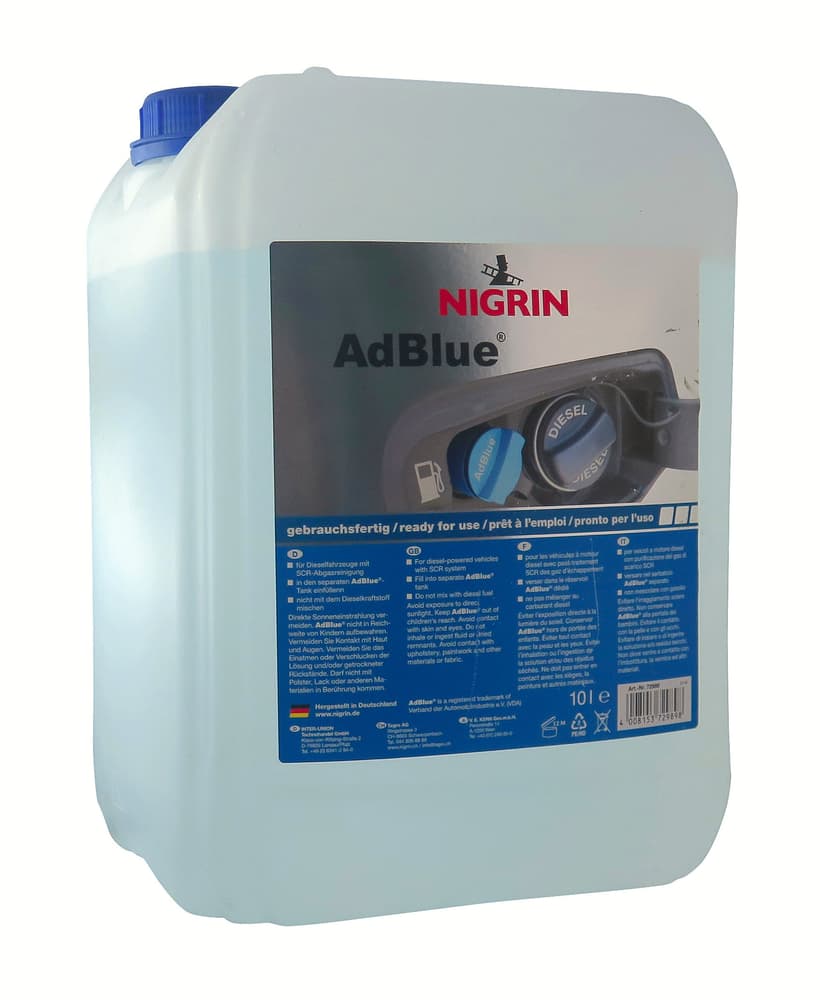 AdBlue 10 l Additifs Nigrin 620265700000 Photo no. 1
