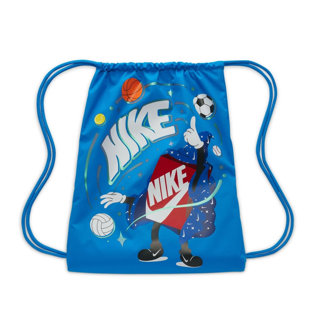 Gymbag Boxy Borsa da palestra Nike 469359100040 Taglie One Size Colore blu N. figura 1