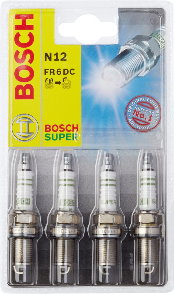 Bosch Super N12 FR 6 DC Zündkerze Super N12 FR 6 DC Zündkerze Bosch 620427300000 Bild Nr. 1