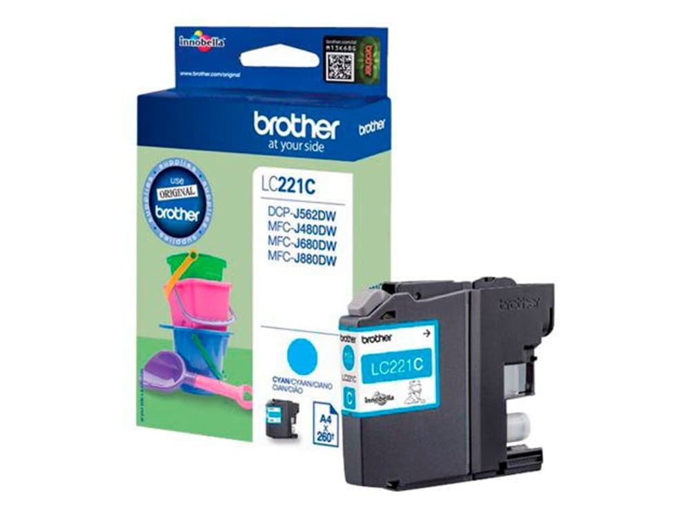 LC-221C  cyan Cartouche d’encre Brother 785300124046 Photo no. 1