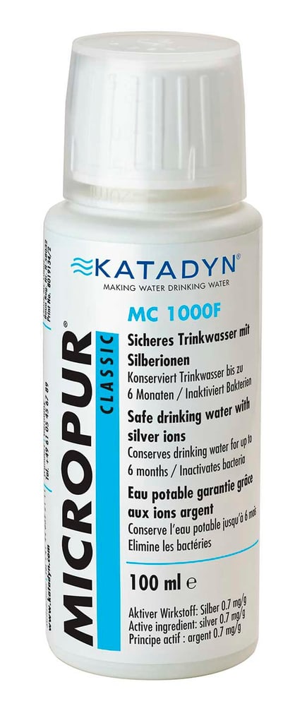 Micropur Classic MC 1'000F Disinfezione per acqua Katadyn 490624200000 N. figura 1