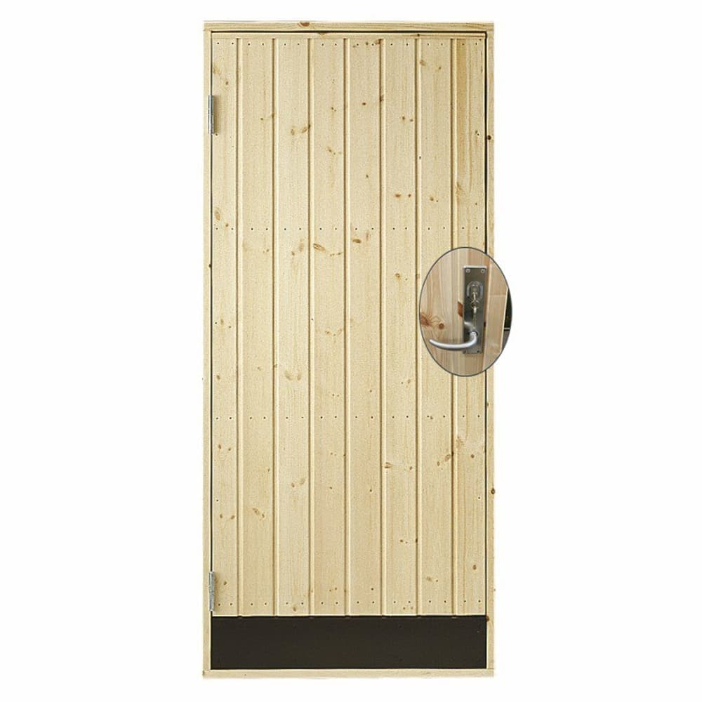 Kit porta d'ingresso laterale completo LA 78,6x187,8 cm Unbehandlet kit porta PLUS 669700109170 N. figura 1