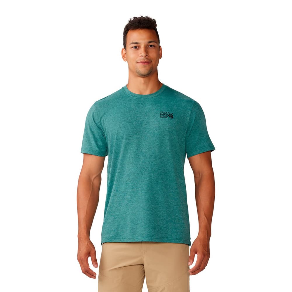 M Sunblocker™ Short Sleeve T-shirt MOUNTAIN HARDWEAR 474124600465 Taglie M Colore petrolio N. figura 1