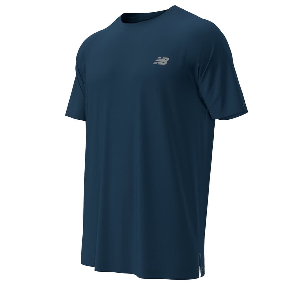 Sport Essentials Run T-Shirt T-shirt New Balance 474128000322 Taglie S Colore blu scuro N. figura 1