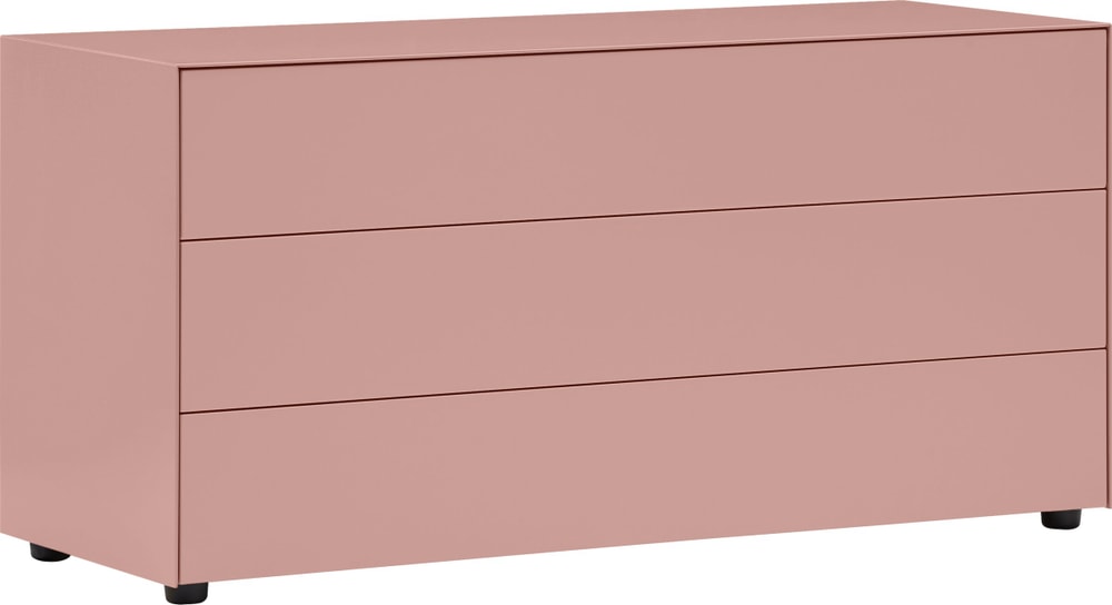 LUX Cassettone 400840300038 Dimensioni L: 120.0 cm x P: 46.0 cm x A: 56.0 cm Colore Rosa N. figura 1