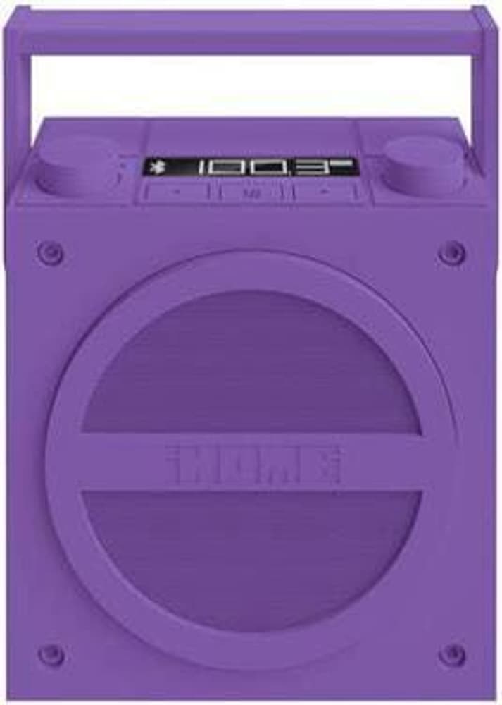 iBT4 – Violett Portabler Lautsprecher iHome 785300183618 Farbe Violett Bild Nr. 1