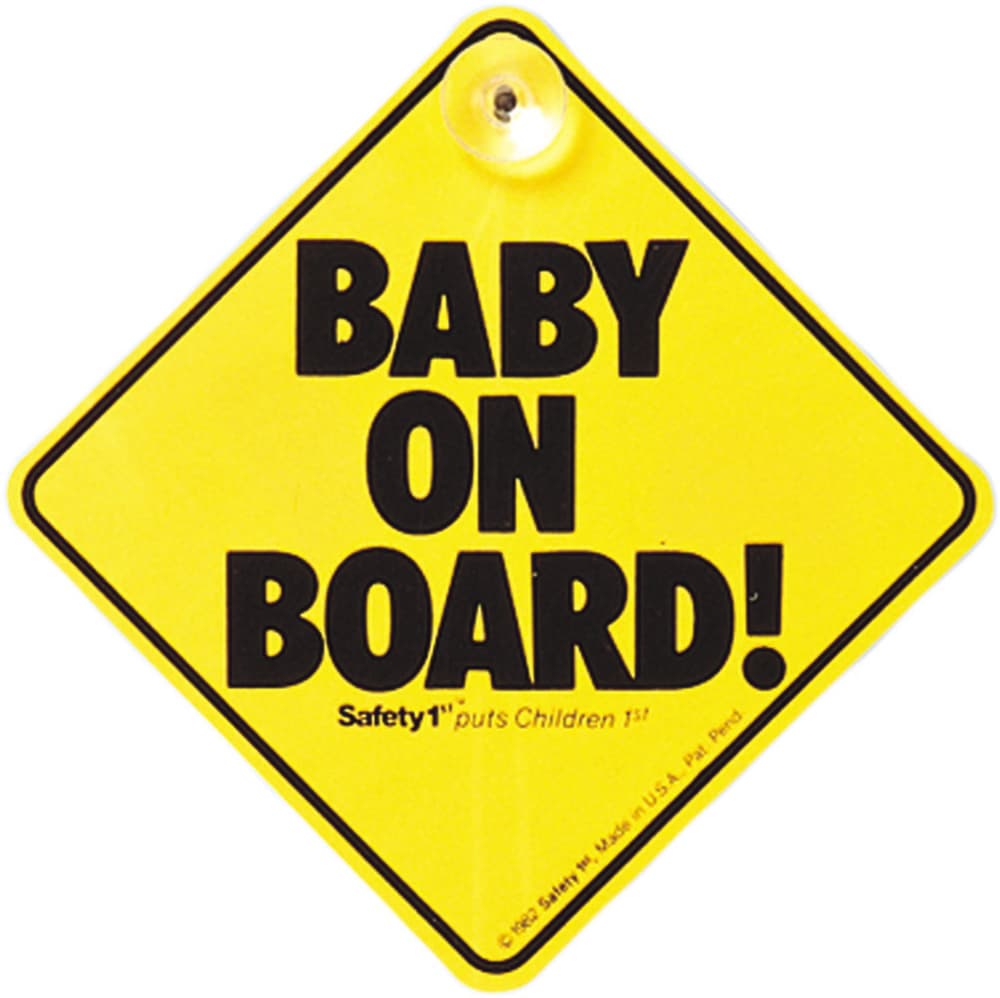 Baby-on-Board Schild Gefahrenmelder Safety1st 620827500000 Bild Nr. 1