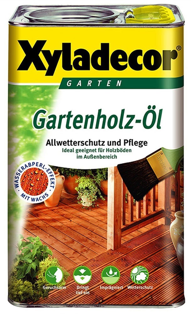 Olio per legno da giardino 2.5 l Oli + cere per legno XYLADECOR 661515200000 N. figura 1