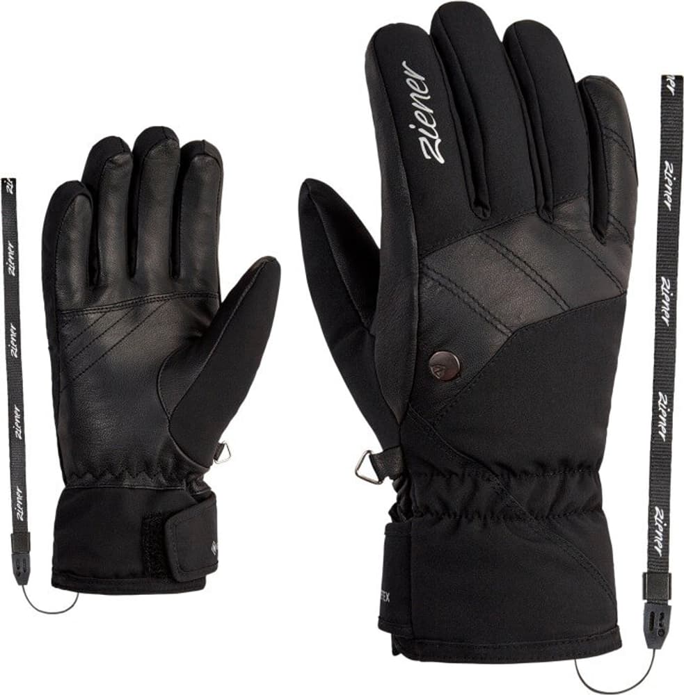 KEALA GTX Skihandschuhe Ziener 469759807020 Grösse 7 Farbe schwarz Bild-Nr. 1