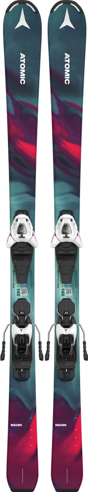 Maven Girl inkl. L 6 GW Skis pour enfant avec fixations Atomic 493616713064 Couleur kaki Longueur 130 Photo no. 1