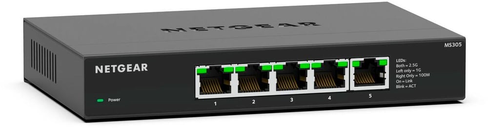 MS305-100EUS 5 Port Switch di rete Netgear 785302429415 N. figura 1