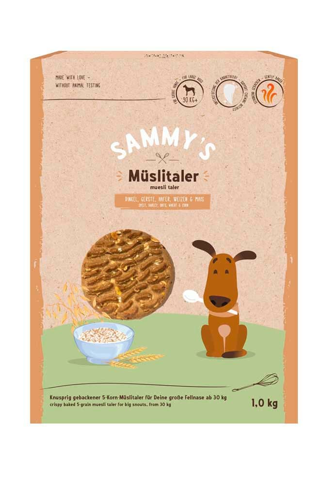 Müesli Müslitaler, 1 kg Prelibatezze per cani Sammy's 658320800000 N. figura 1