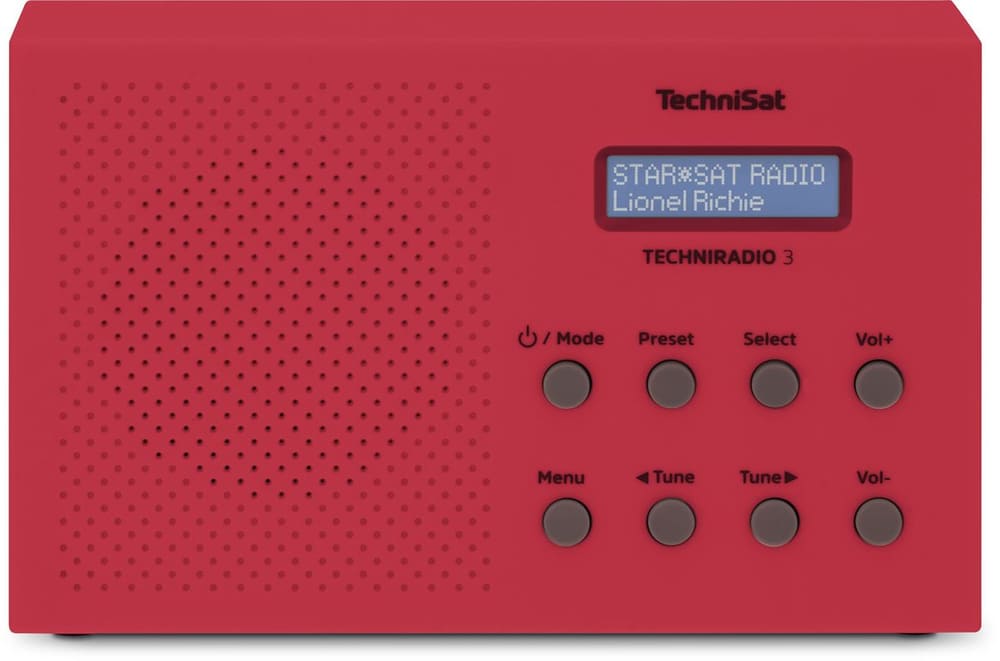 Technisat Techniradio 3 Rot DAB+ Radio kaufen bei