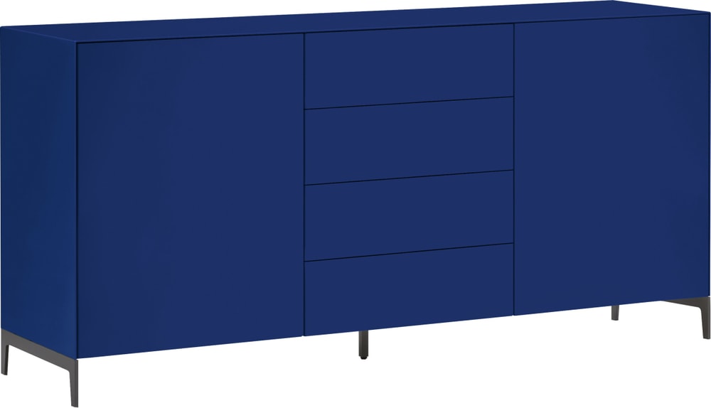 LUX Sideboard 400849000000 Dimensioni L: 180.0 cm x P: 46.0 cm x A: 86.5 cm Colore Blu N. figura 1