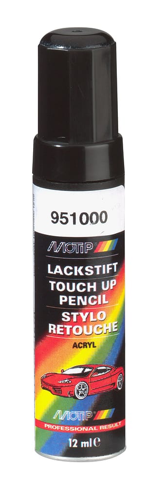 MOTIP Acryl-Lackstift schwarz metallic 12 ml Lackstift - kaufen bei Do it +  Garden Migros