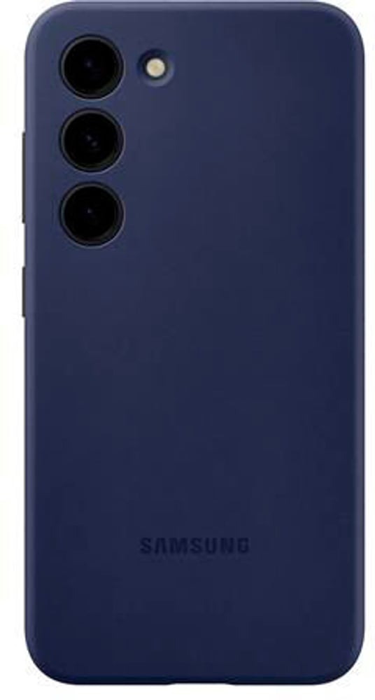 Silikon-Backcover Silicone Case Navy S23 Smartphone Hülle Samsung 798800101721 Bild Nr. 1