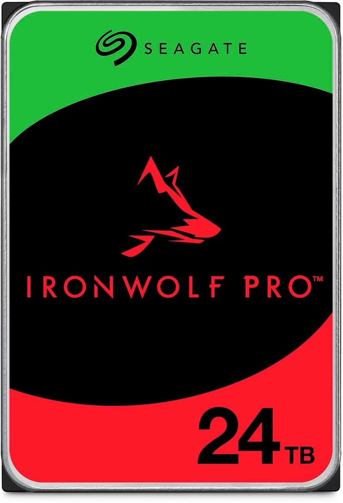 IronWolf Pro 3.5" SATA 24 TB Interne Festplatte Seagate 785302428238 Bild Nr. 1
