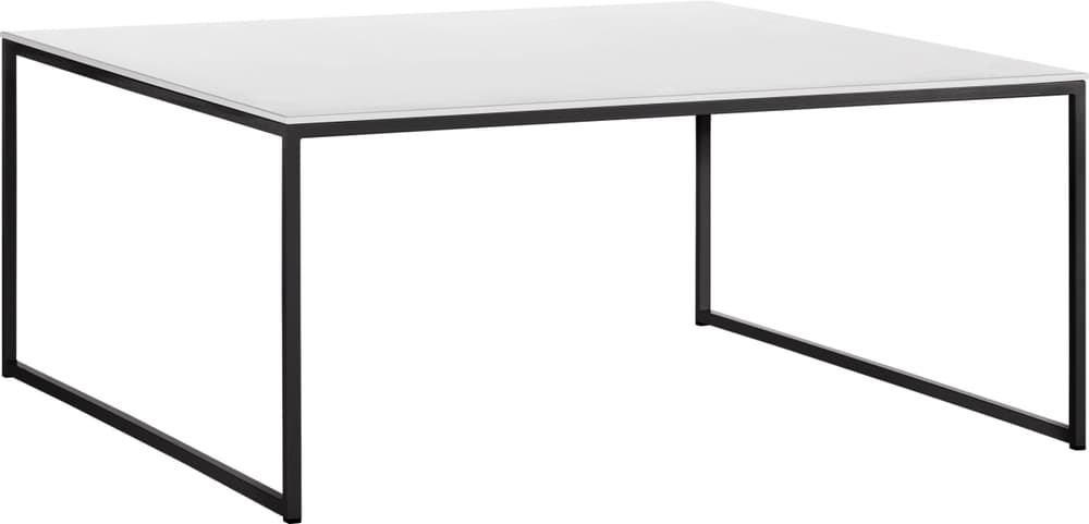 AVEA Table basse 402177600000 Dimensions L: 90.0 cm x P: 90.0 cm x H: 40.0 cm Couleur gris / noir Photo no. 1