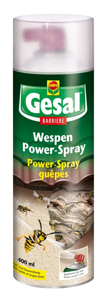 Power-Spray guêpes BARRIERE, 400 ml Lutte contre les insectes Compo Gesal 658512200000 Photo no. 1