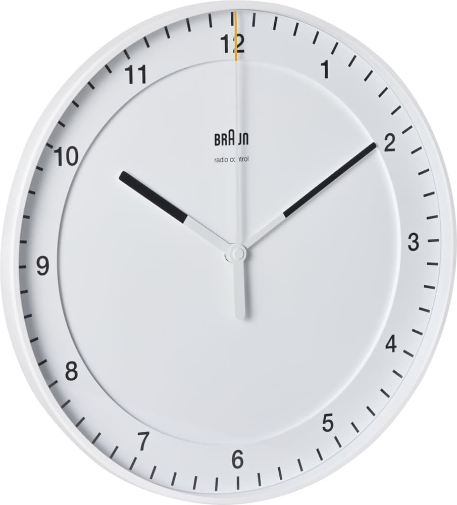 BRAUN Horloge murale 433048700000 Couleur Blanc Dimensions H: 30.0 cm Photo no. 1